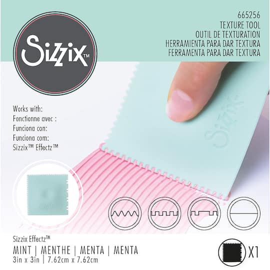 Sizzix&#x2122; Mint Making Tool Texture Tool